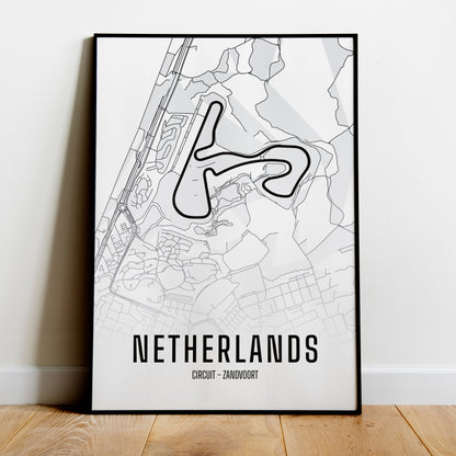 Circuito Países Bajos. Circuit Netherlands.