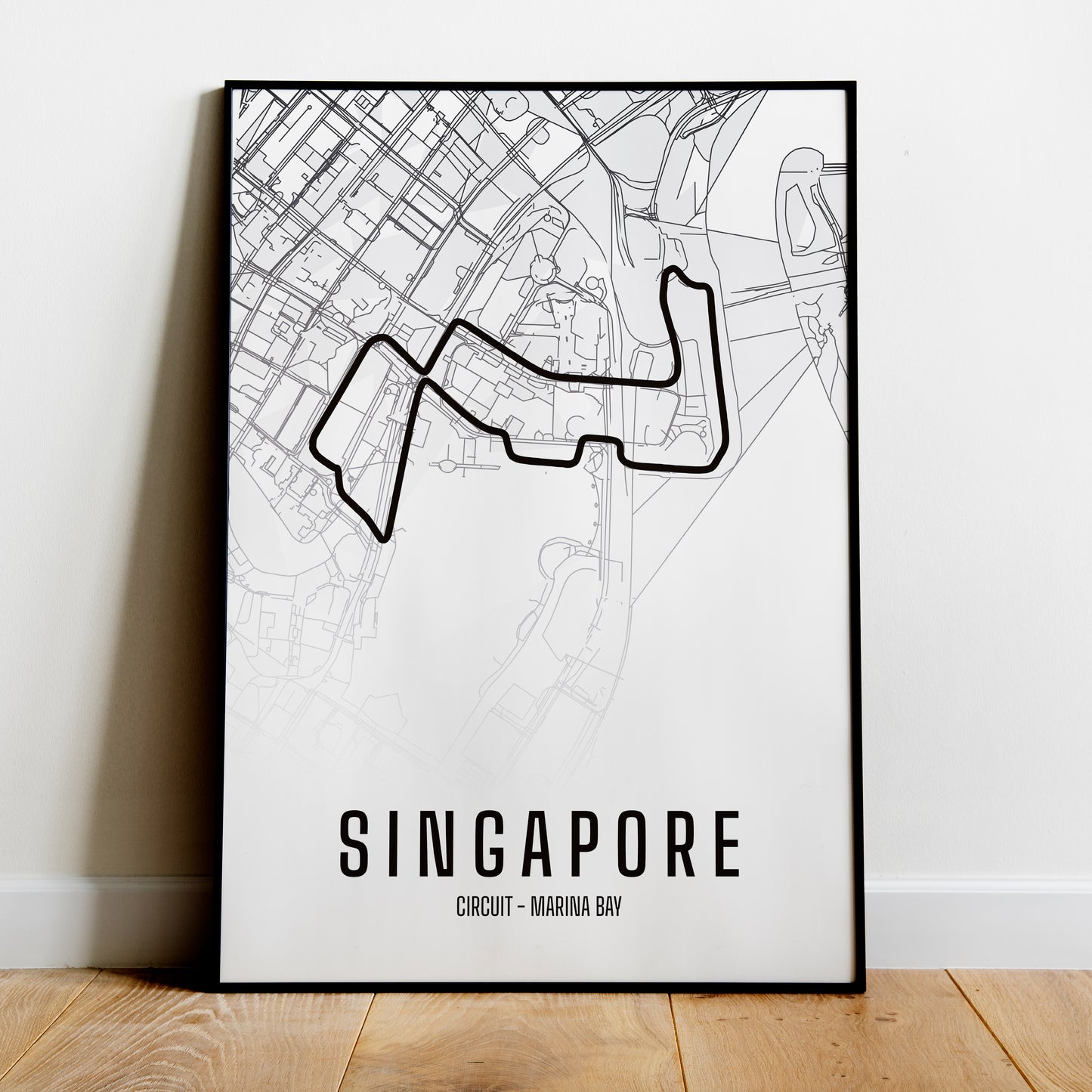 Circuito Singapur. Circuit Singapore.