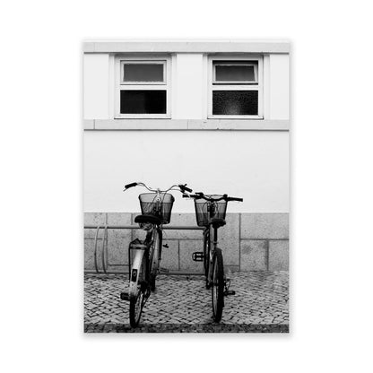 Bicicletas en blanco y negro - ANABEL GONZÁLEZ ESTUDIO