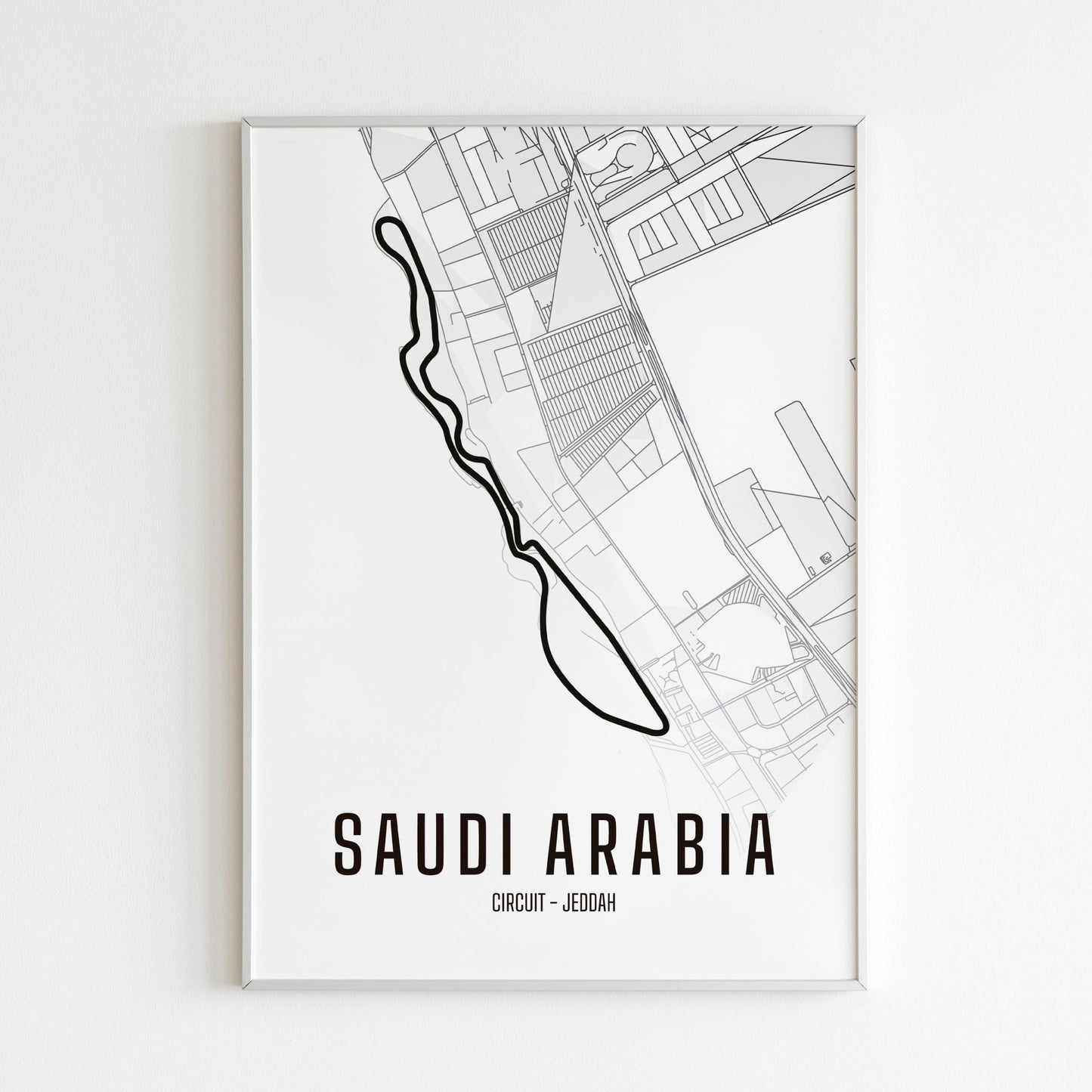 Circuito Arabia Saudí. Circuit Saudi Arabia. - ANABEL GONZÁLEZ ESTUDIO