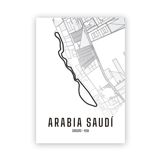 Circuito Arabia Saudí. Circuit Saudi Arabia. - ANABEL GONZÁLEZ ESTUDIO