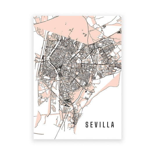 Mapa Sevilla capital