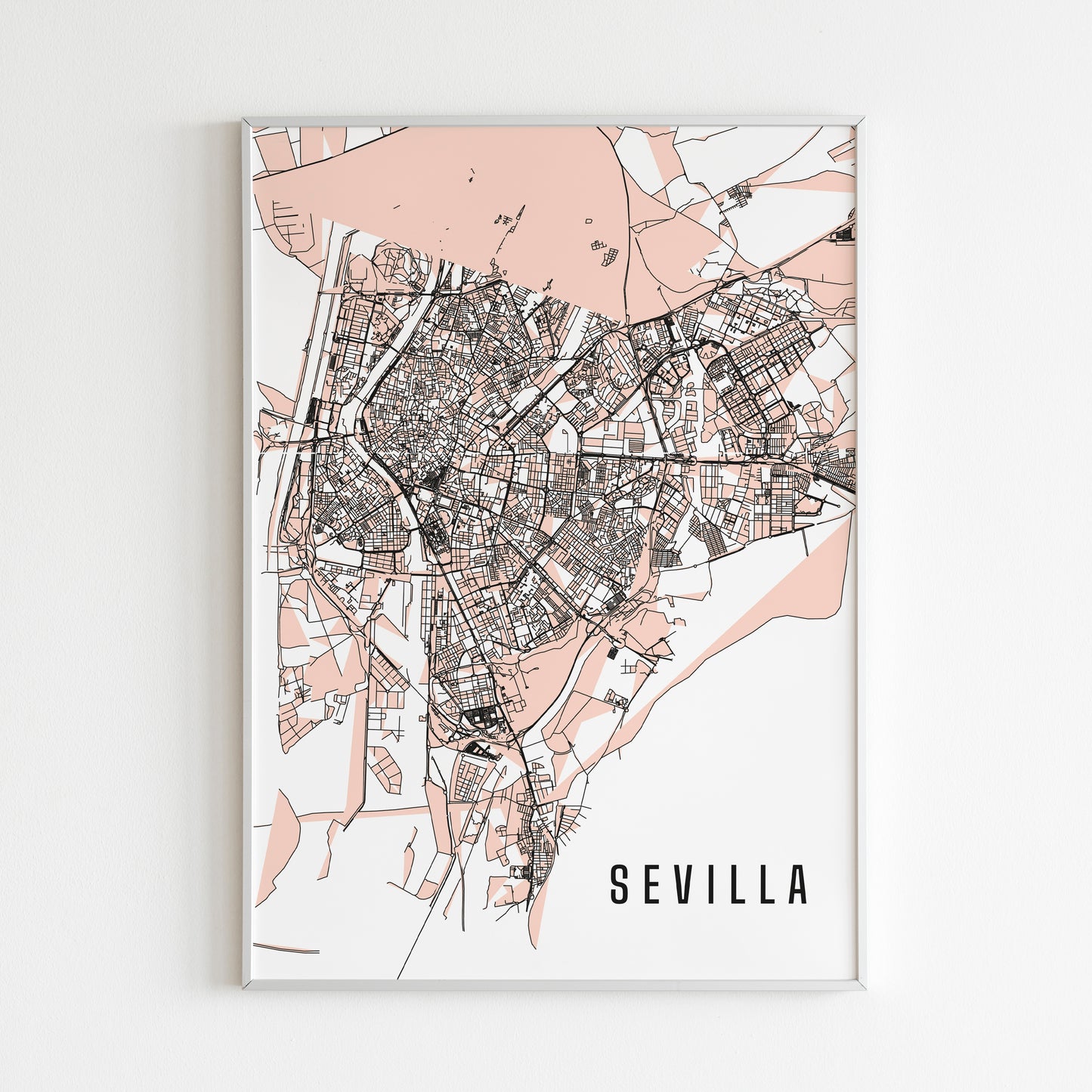 Mapa Sevilla capital